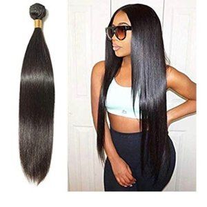 20"- Brazilian Straight Human Hair Bundle